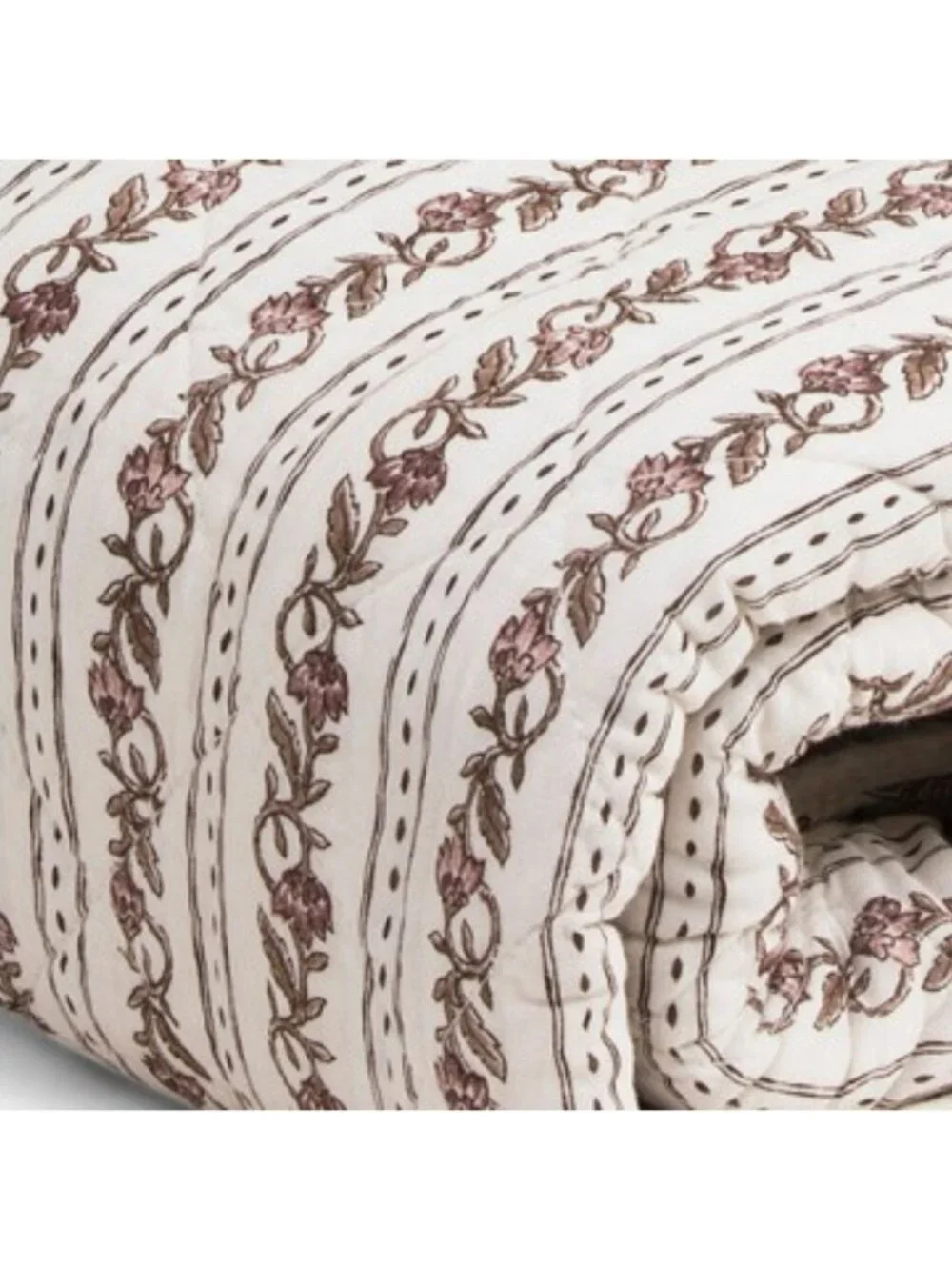 RACHEL ZOE Cotton Annatol Floral Quilt Set